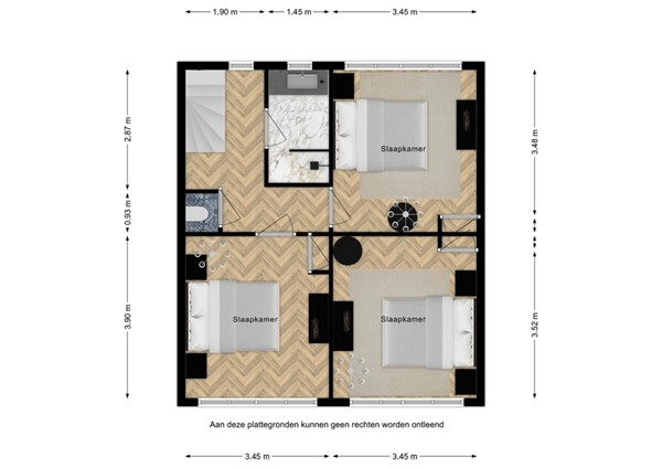 Floorplan - Brouwerijstraat 51, 4501 CN Oostburg